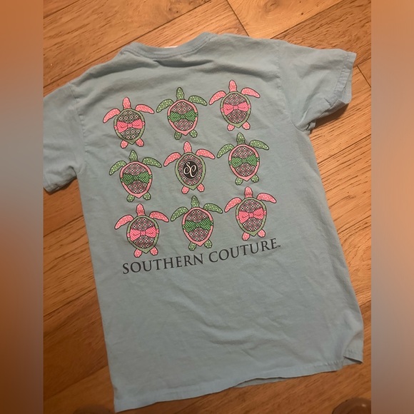 Tops - Southern Couture Turtle Tee